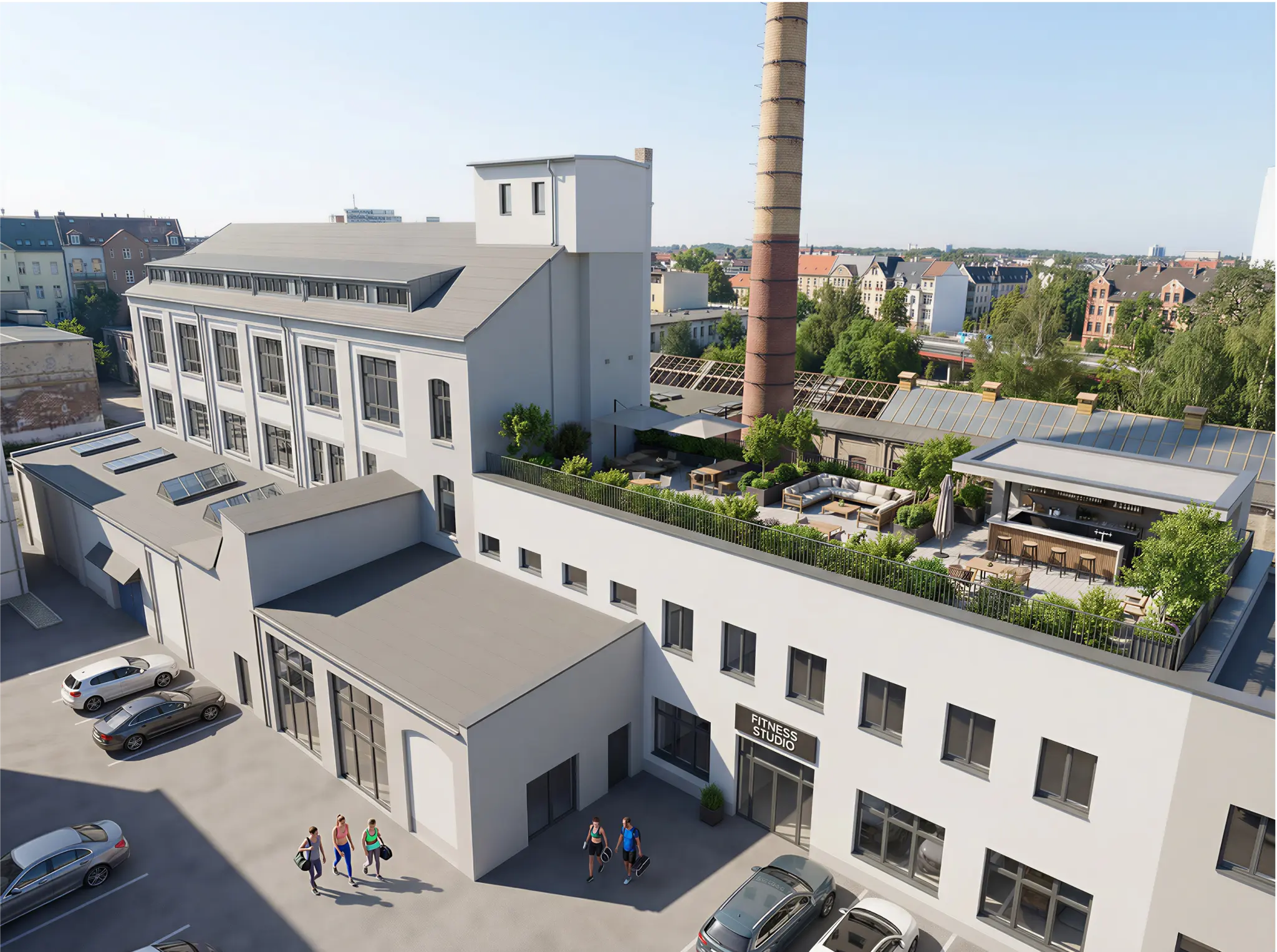 WERK32 Saniertes Gebäude